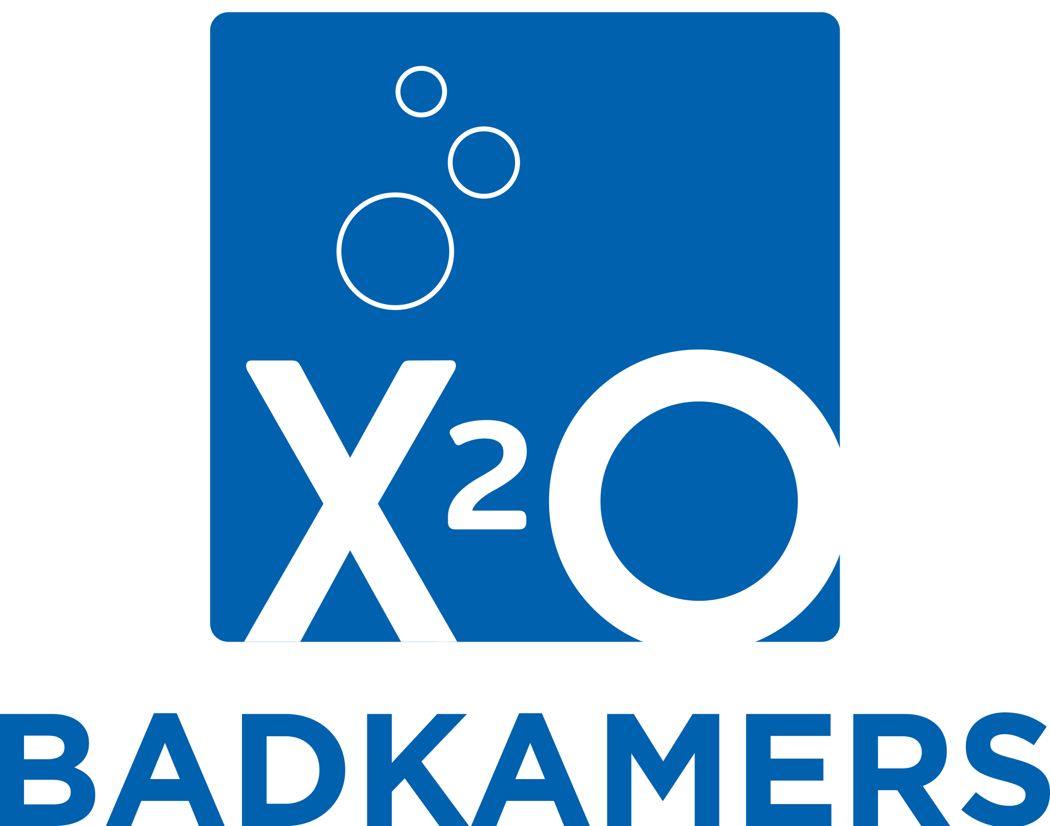 Logo X²O Badkamers 1